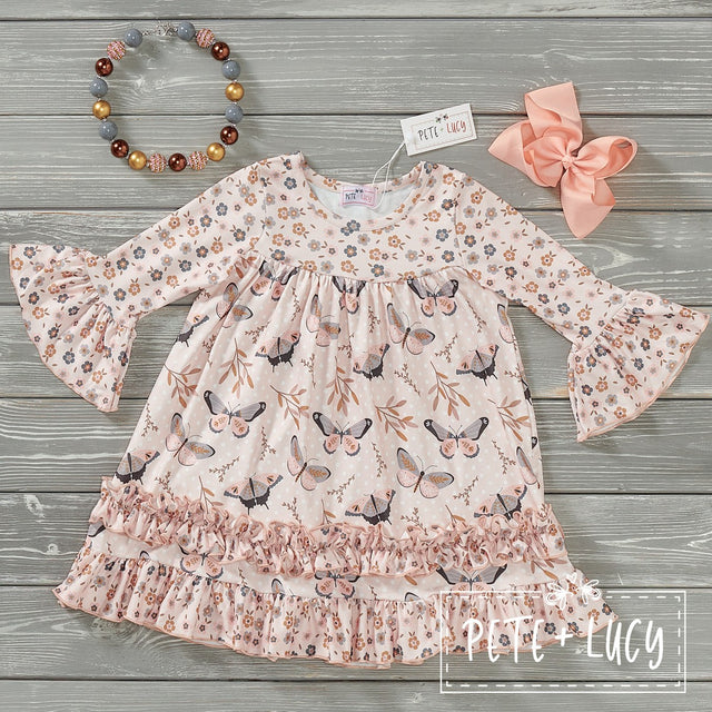 Fall butterflies Dress 6/6X