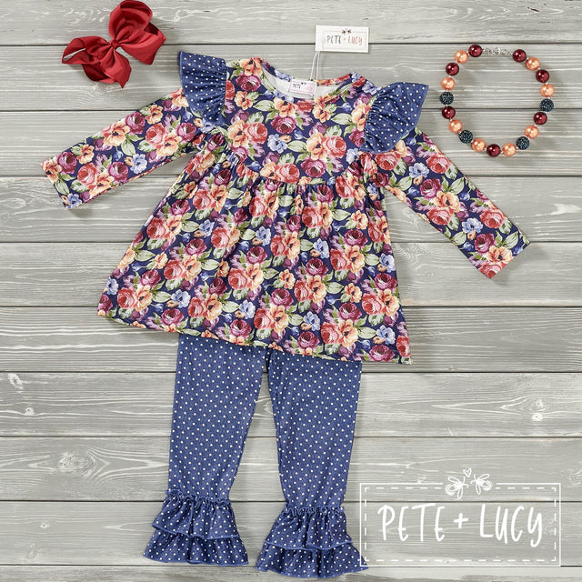Full of Flowers 2-piece pant 2T
