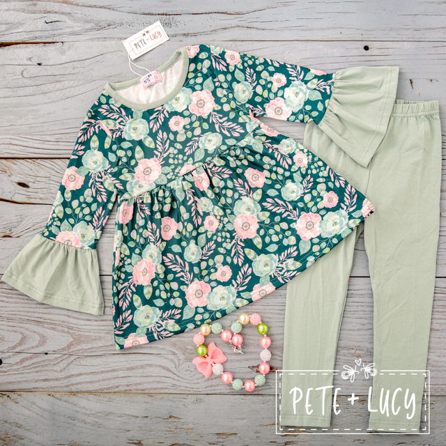 Sweet Emerald 2Piece Pant set